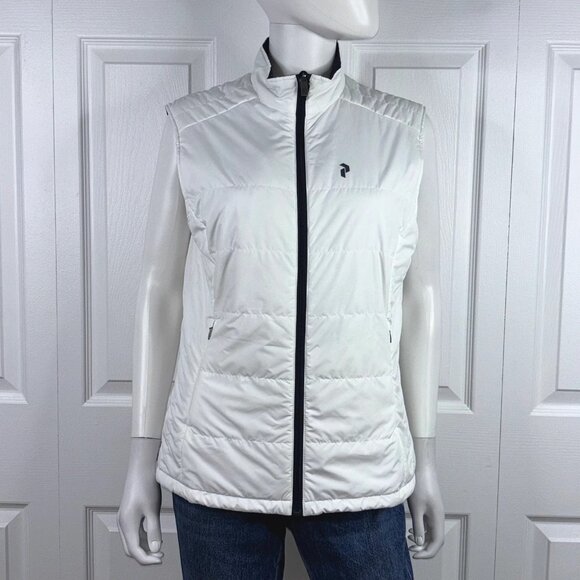 PEAK PERFORMANCE women's sleeveless coat large - Picture 2 of 4
